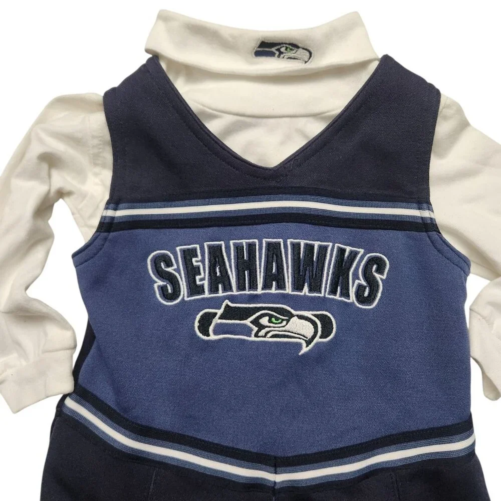 Seattle Seahawks Toddler Cheer Jumper Size 12 Months